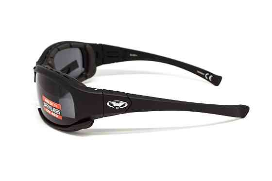 Окуляри захисні з ущільнювачем Global Vision Assault (gray) Anti-Fog, сірі Запорожье