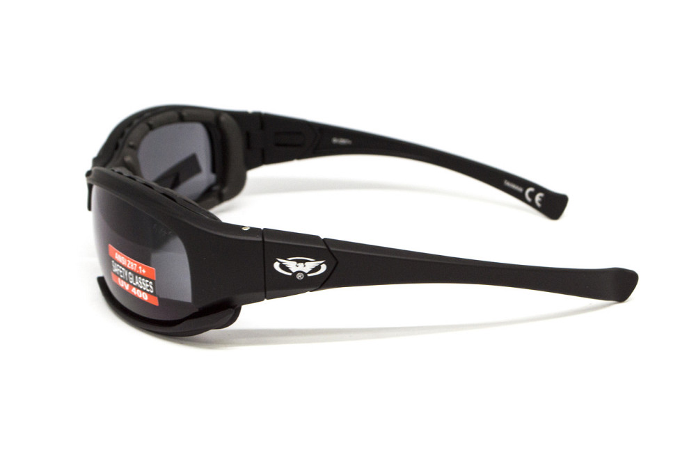Окуляри захисні з ущільнювачем Global Vision Assault (gray) Anti-Fog, сірі Запорожье - изображение 4