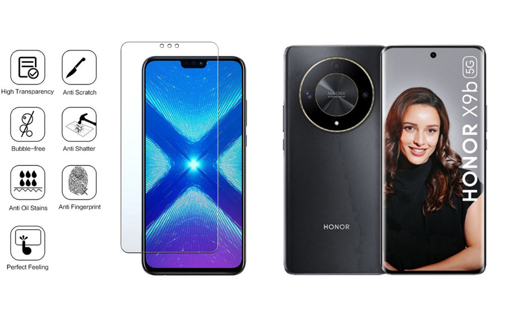 Защитное стекло NeoGlass для Honor X9b – ультрапрозрачное и устойчивое Киев - изображение 4