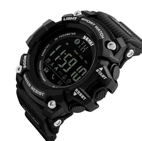 Спортивний годинник з Bluetooth Skmei 1227 (black) Вінниця