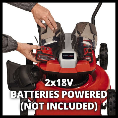 Газонокосилка Einhell GE-CM 36/48 Li M - Solo, 36В, PXC, 48 см, мульчирование (без АКБ и ЗУ) (3413054) Винница - изображение 12