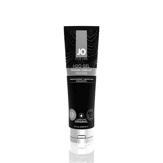 Густая смазка на водной основе JO H2O GEL — ORIGINAL (240 мл), растительный глицерин Sex Aura Киев