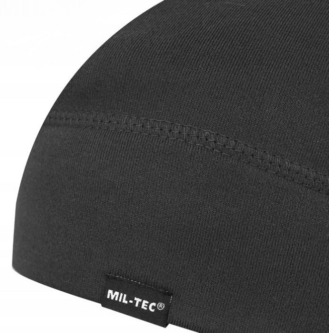 Універсальна Термоактивна Шапка біні зимова з флісу Mil-Tec від Sturm (12144102) Black Нововолинськ - фото 6