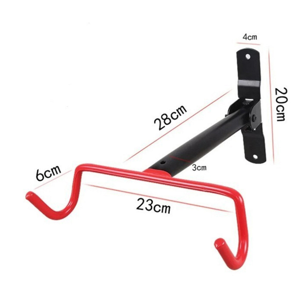 Крепление для велосипеда на стену Feel Fit черно-красный Бровары - изображение 3