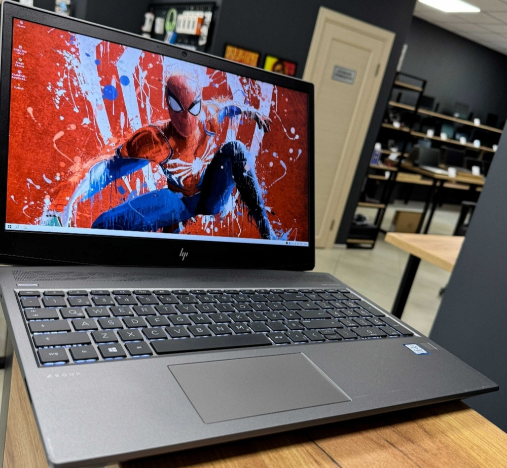 Ноутбук: HP Zbook - i7- 8750H 6 ядер / Quadro P600 4Gb. 16/512Gb. NVME IPS. Киев - изображение 2