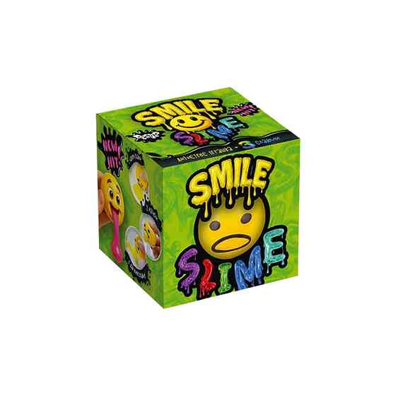 Іграшка антістресс В'язка маса "Smile Slime" SS-01-01 клейкий лизун Вінниця