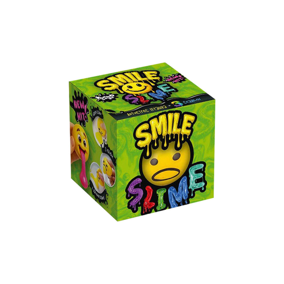 Іграшка антістресс В'язка маса "Smile Slime" SS-01-01 клейкий лизун Вінниця - фото 1