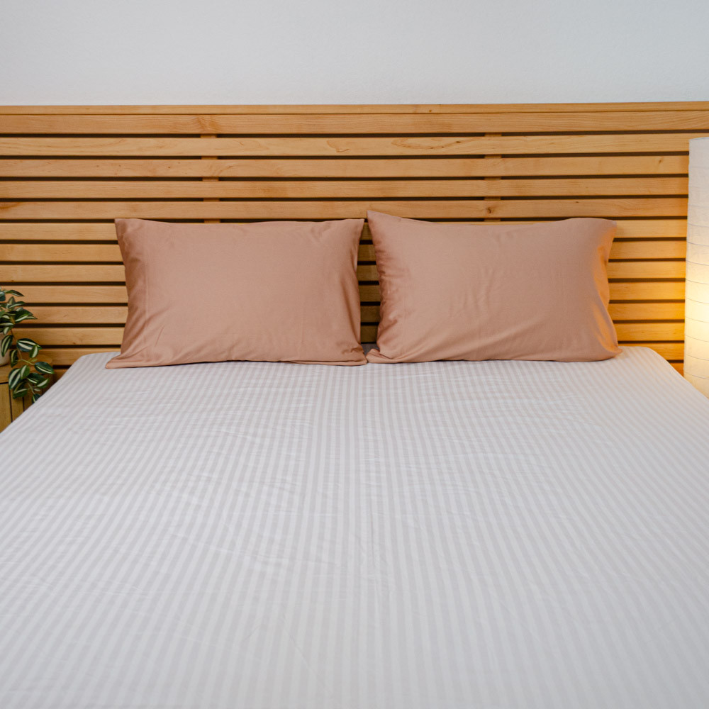 Наволочка на подушку 70х70 см сатин гладкокрашеный 135 г/м2 YouStar 1 шт. (Фраппе) Сумы - изображение 4