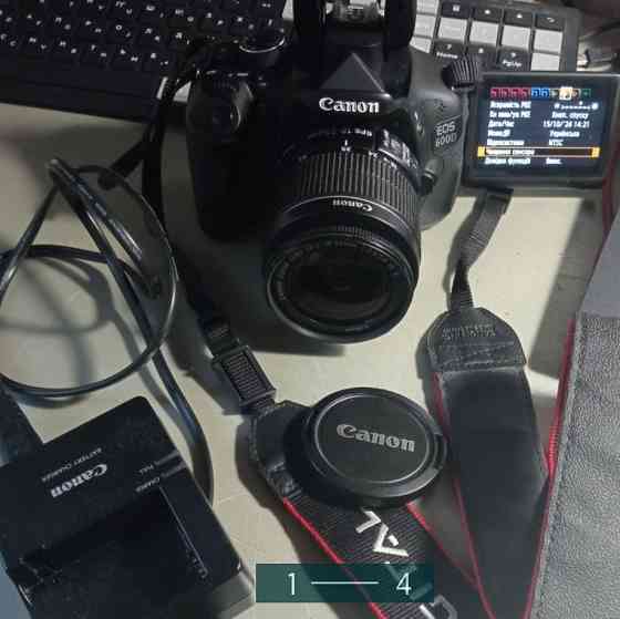 Фотоаппарат: Canon 600D 1800 пробег. Киев