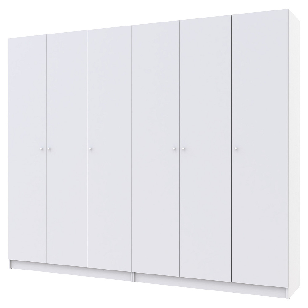 Комплект шаф для одягу Doros Промо (2 шт.) 270х48х204 см Білий (DRS-011215) Дніпро - фото 4