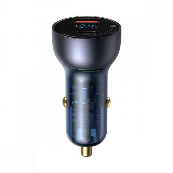 Автомобільний зарядний пристрій Baseus PPS 65W USB+Type-C сірий Львів