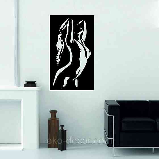 Декоративне настінне Панно «Силует жінки», Декор на стіну Київ