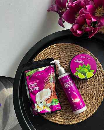 Летний антицеллюлитный набор Summer Anti-cellulite box+3 пары штанов для обертывания Reclaire cosmetics Киев