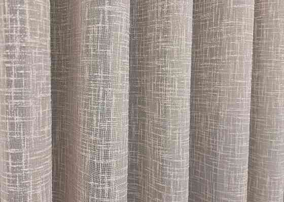 Тюль лен однотонный, коллекция 