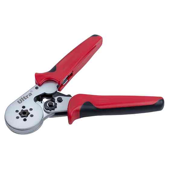 Ultra Клещи для опрессовки трубчатых наконечников 0.25-6мм² (шестигранник) ULTRA (4372122) Київ