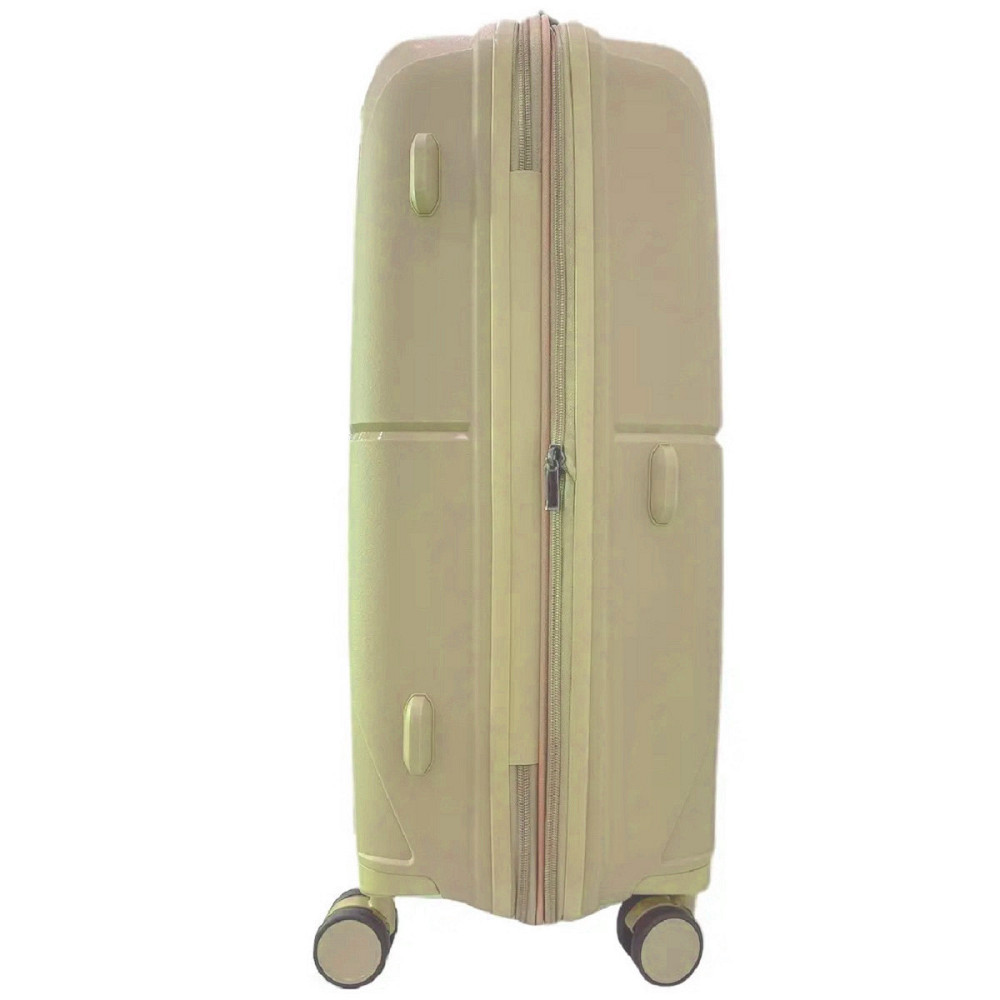 Валіза пластикова AIRTEX 245 велика 77 см  шампань Київ - фото 3