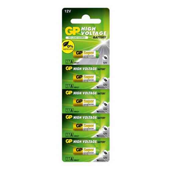 Батарейка GP 27A/MN27 Alkaline 12v (5шт) Київ