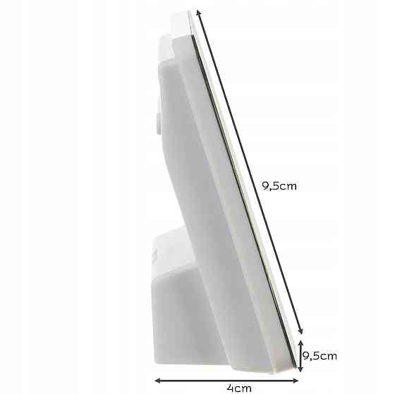 Електронна метеостанція з термометром, годинником, будильником 5в1 Ruhhy (19161) Нововолинськ