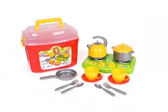 Ігровий набір посуду у валізці 5934TXK, 14 елементів Вінниця