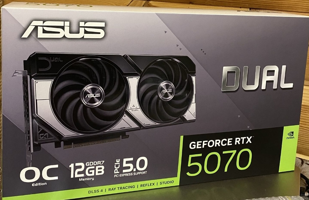 GeForce RTX5070 ASUS. Харьков - изображение 1