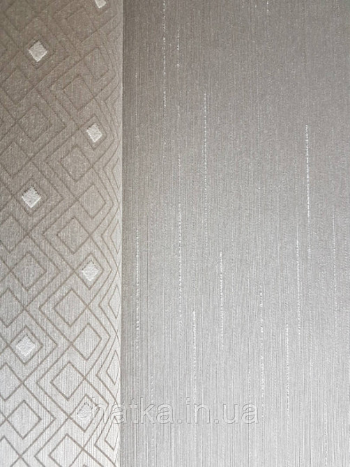 Текстильні шпалери на флізеліновій основі Cador Rasch Textil 085012 під дрібний бамбук сіро-бежевий Київ - фото 4