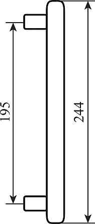 Ручка утягивающая Fimet 106STG/269 F43 Michelle мат бронза Киев