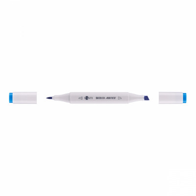 Художественный маркер Santi sketch SM-40, ярко-синий (390581) Винница - изображение 1