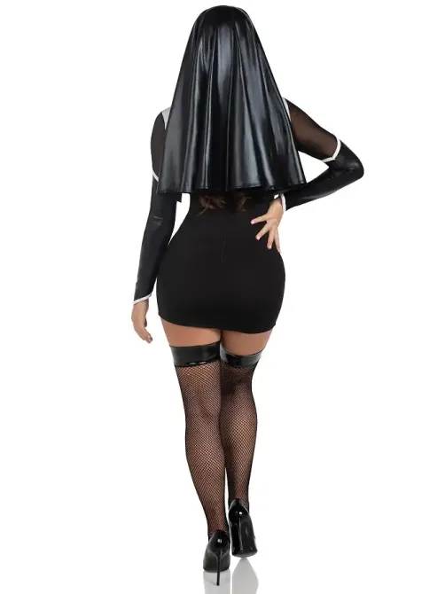 Костюм черниці Leg Avenue Holy Hottie Dress XS Львів - фото 5