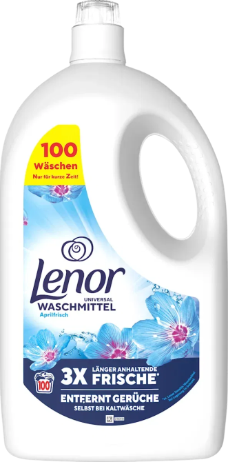 Гель для стирки, Lenor Цветочная свежесть 100 стирок, 4,5 л Киев - изображение 1