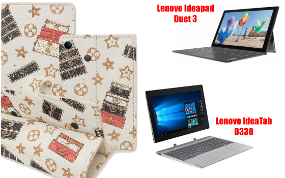 Книга-трансформер для планшета Lenovo Ideatab D330, Ideapad Duet 3, цвет Black Lyi White Киев