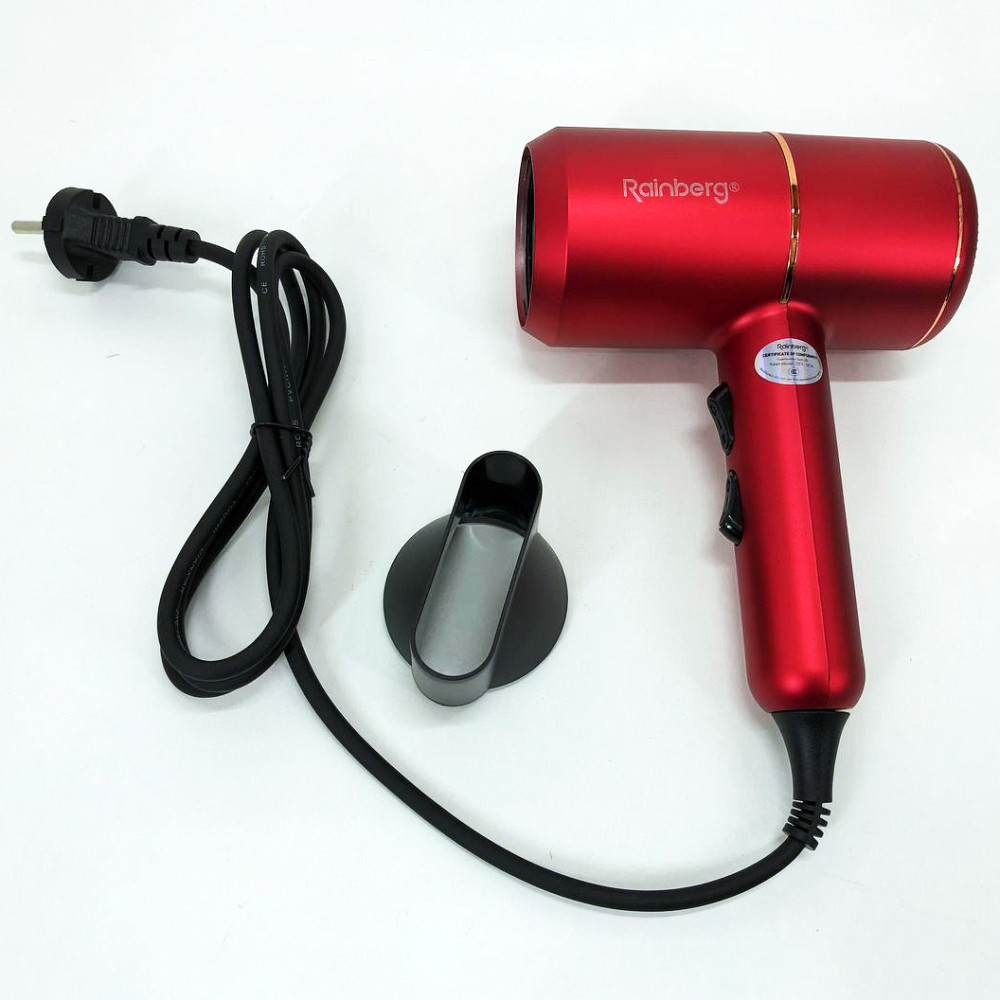 Мощный фен для сушки и укладки волос, Портативный фен для укладки волос с мощным мотором UN-58 Львов - изображение 1