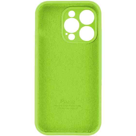 Чохол для смартфона Silicone Full Case AA Camera Protect for Apple iPhone 15 Pro Max 24,Shiny Green Київ