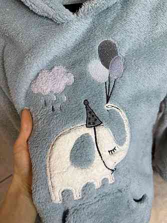 Піжама жіноча тепла махрова Оливковий 2XL Харків