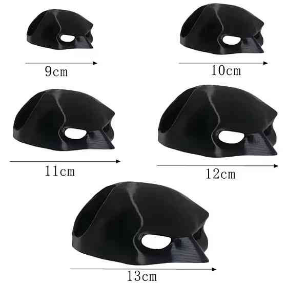 Маска 3-D для домашніх тварин для кота та собак Бетмен 9 см чорний Київ