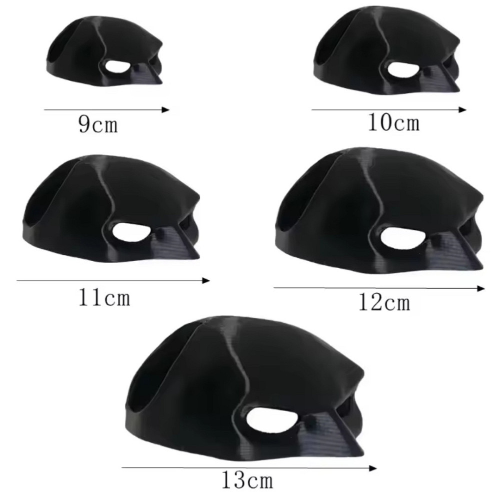 Маска 3-D для домашніх тварин для кота та собак Бетмен 9 см чорний Київ - фото 4