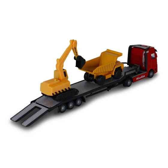 Ігровий набір Автоперевізник TechnoDrive 541757.270 самоскид, екскаватор Вінниця