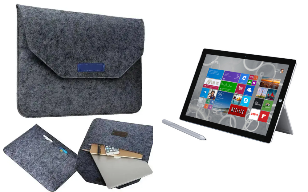 Сумка Wool із войлока для планшета Microsoft Surface Pro 10, Pro 11, Pro 11 X Elite Київ - фото 1