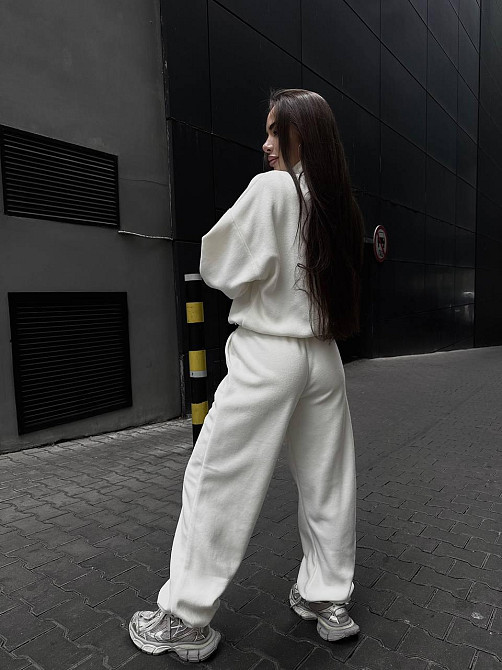 Женский удобный теплый костюм из флиса двусторонний Одесса - изображение 7