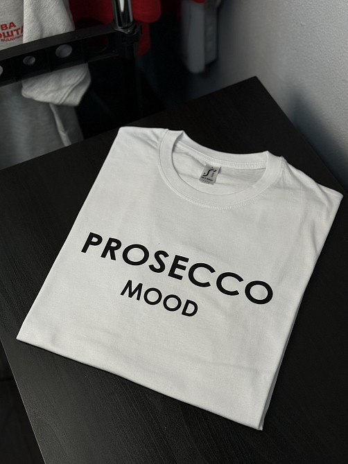 Футболка з принтом - "PROSECCO MOOD" Чернівці - фото 2