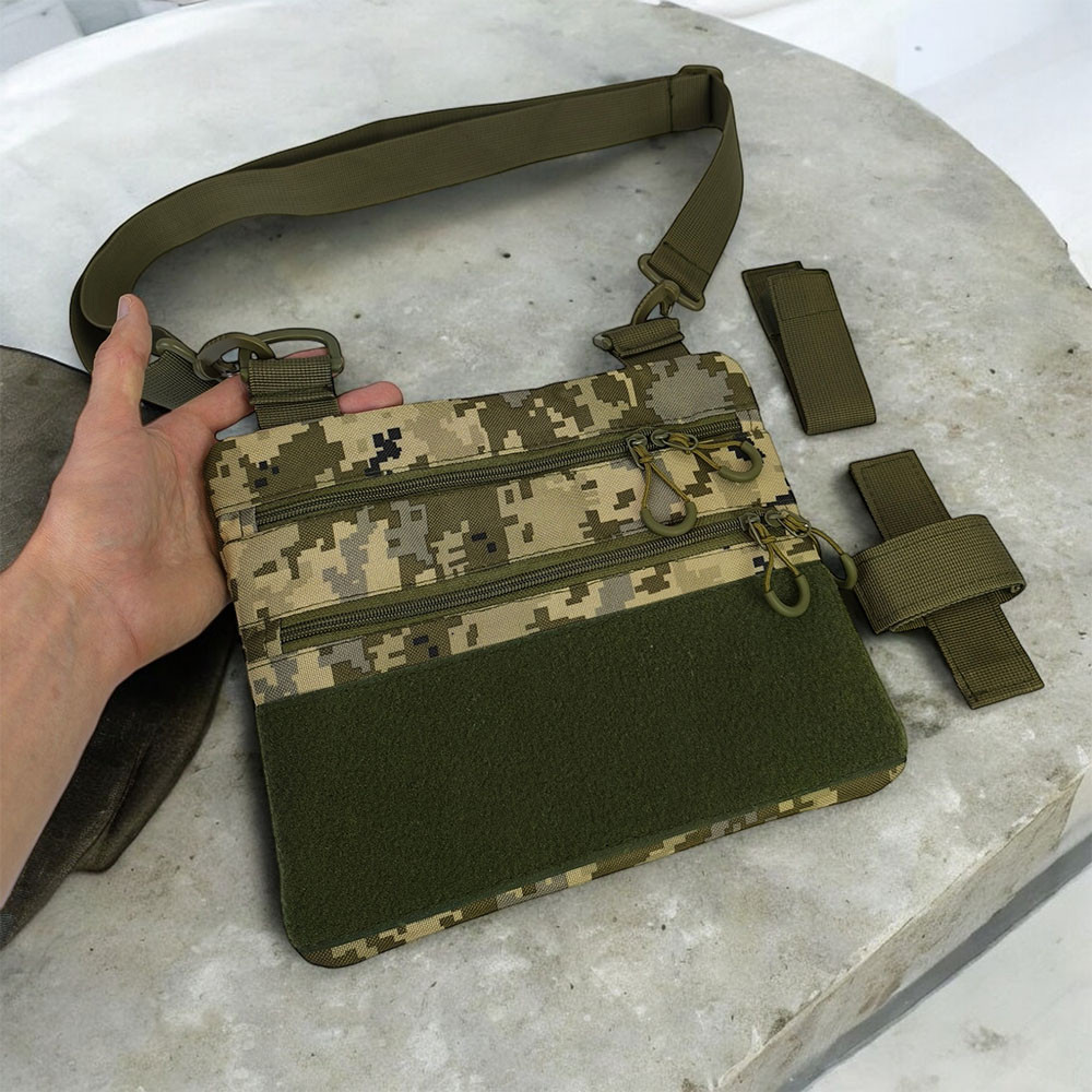 Сумка тактична для чоловіків, Практична чоловіча сумка слінг Військова сумка всу чоловіча слінг MV-12 Львів - фото 16