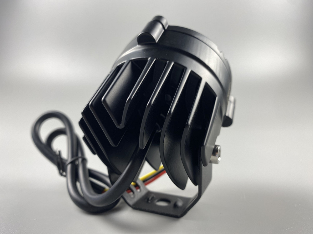 Світлодіодна LED-фара автомобіля ближний + дальній 30 W білий + бурштиновий IP67, LED-фара робочого світла Мукачево - фото 7