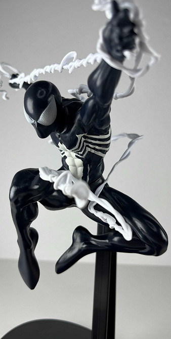 Фигурка Человек Паук в костюме симбиота Black suit Spider-Man symbiote. Харьков - изображение 8