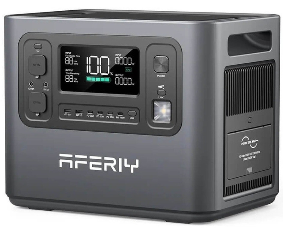 Портативна зарядна станція AFERIY AF-P210 2400W 2048Wh Wi-Fi. Київ - фото 1