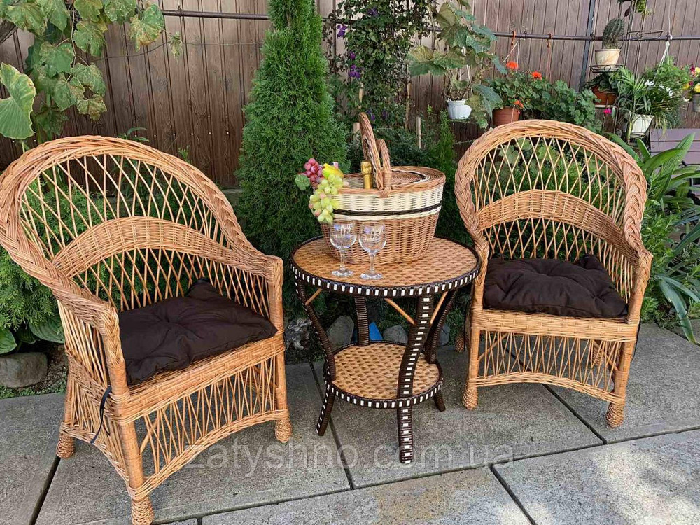 Набор мебели из лозы с корзиной пикник Киев - изображение 10