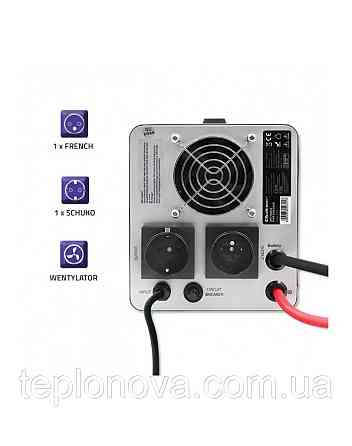 ИБП (UPS) Qoltec UPS 1000VA Источник бесперебойного питания УПС Черновцы