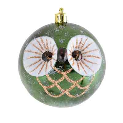 Елочная игрушка YES! Fun Сова 8 см (972918) Винница