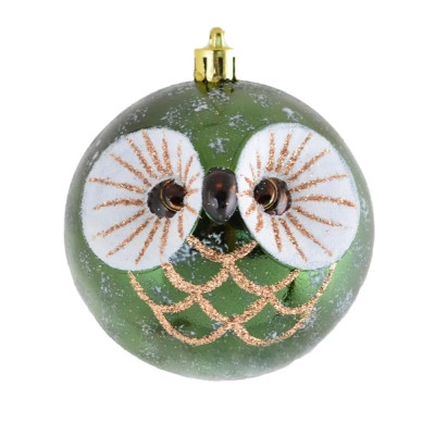 Елочная игрушка YES! Fun Сова 8 см (972918) Винница - изображение 1