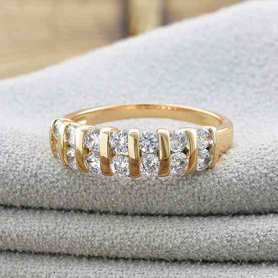 Кольцо Xuping позолота 18К, 20 размер (ширина 6мм, вес 2,5г) Киев