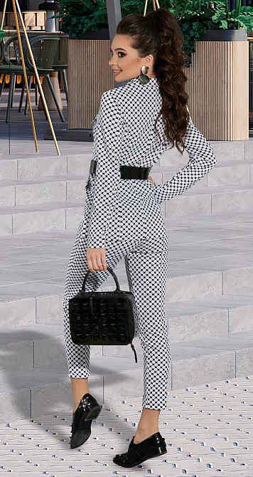 Стильний брючний костюм Київ - фото 6