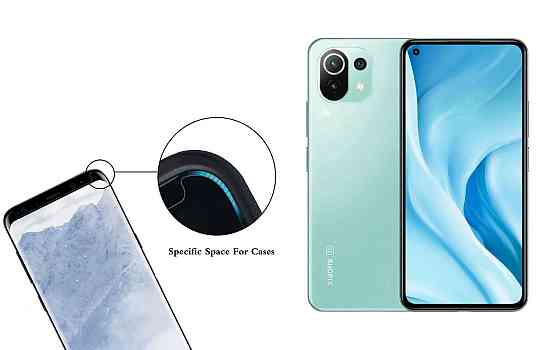 Защитное стекло HyperGlass Pro для Xiaomi 11 Lite 5G NE – максимальная чувствительность и защита Киев